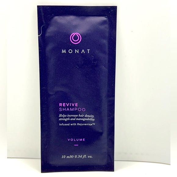 $3 🌸 Monat Revive Shampoo Infused W/ Rejuveniqe ~ Single Use ~ NEW - Picture 1 of 3